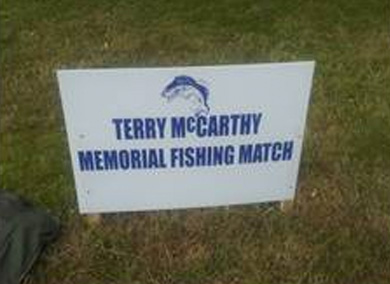 Terry McCarthy Memorial Fishing Match 20th July 2014